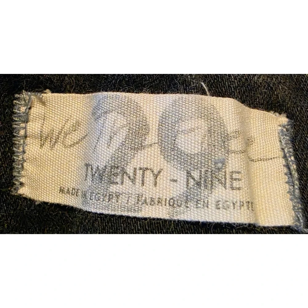 Free People We The Free 'Jayde' Flare Jeans Faded Black High Rise Sz 29